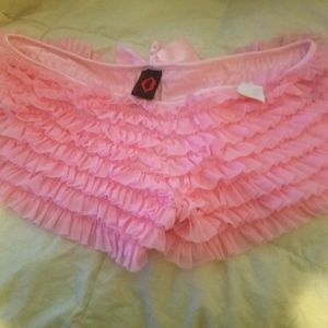 Pink booty shorts